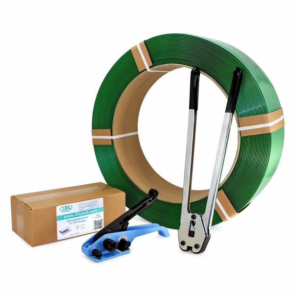 Idl Packaging 1/2" Polyester Strapping Kit, Tensioner/Sealer B.PSK.12.5800